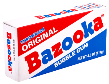 Bazooka - Original Bubble Gum 114g