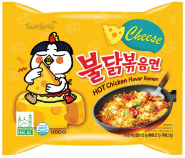 SAMYANG - Buldak Ramen Hot Chicken Cheese 140g