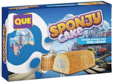 QUE SPONJY CAKE - Milk Cream 200g