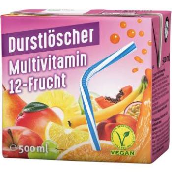 Durstlöscher - Multivitamin 12-Frucht 500ml