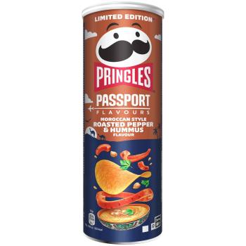 Pringles Passport Flavours Moroccan Style Roasted Pepper & Hummus 165g