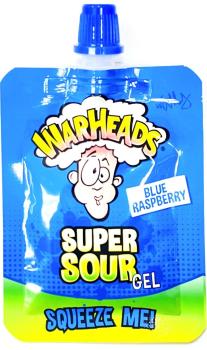 WARHEADS - Super Sour Gel Blue Raspberry USA 20g