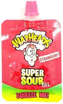 WARHEADS - Super Sour Gel Strawberry USA 20g