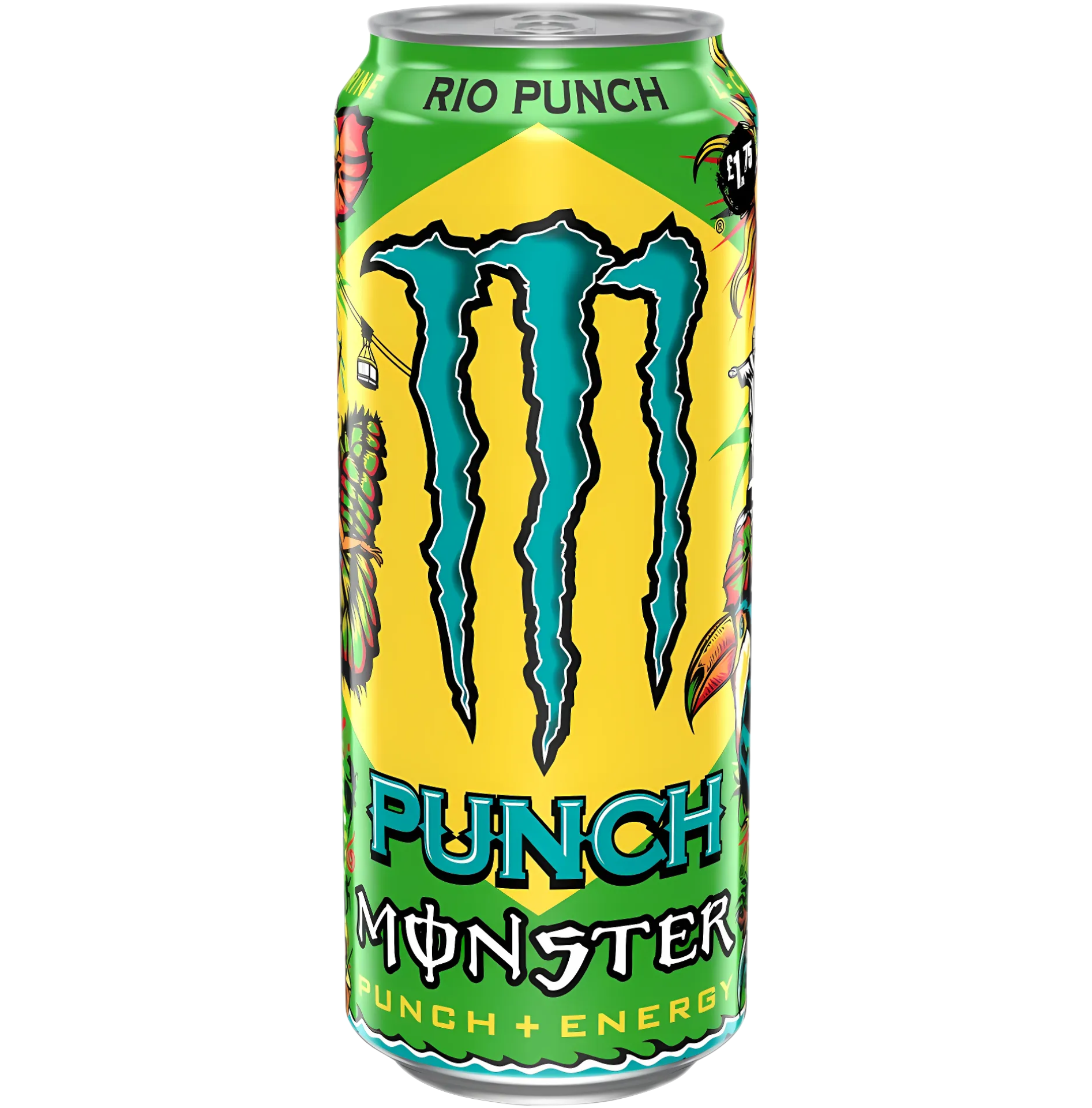 Monster Energy, Rio Punch, UK Edition, Energy Drink, Punch Energy ...