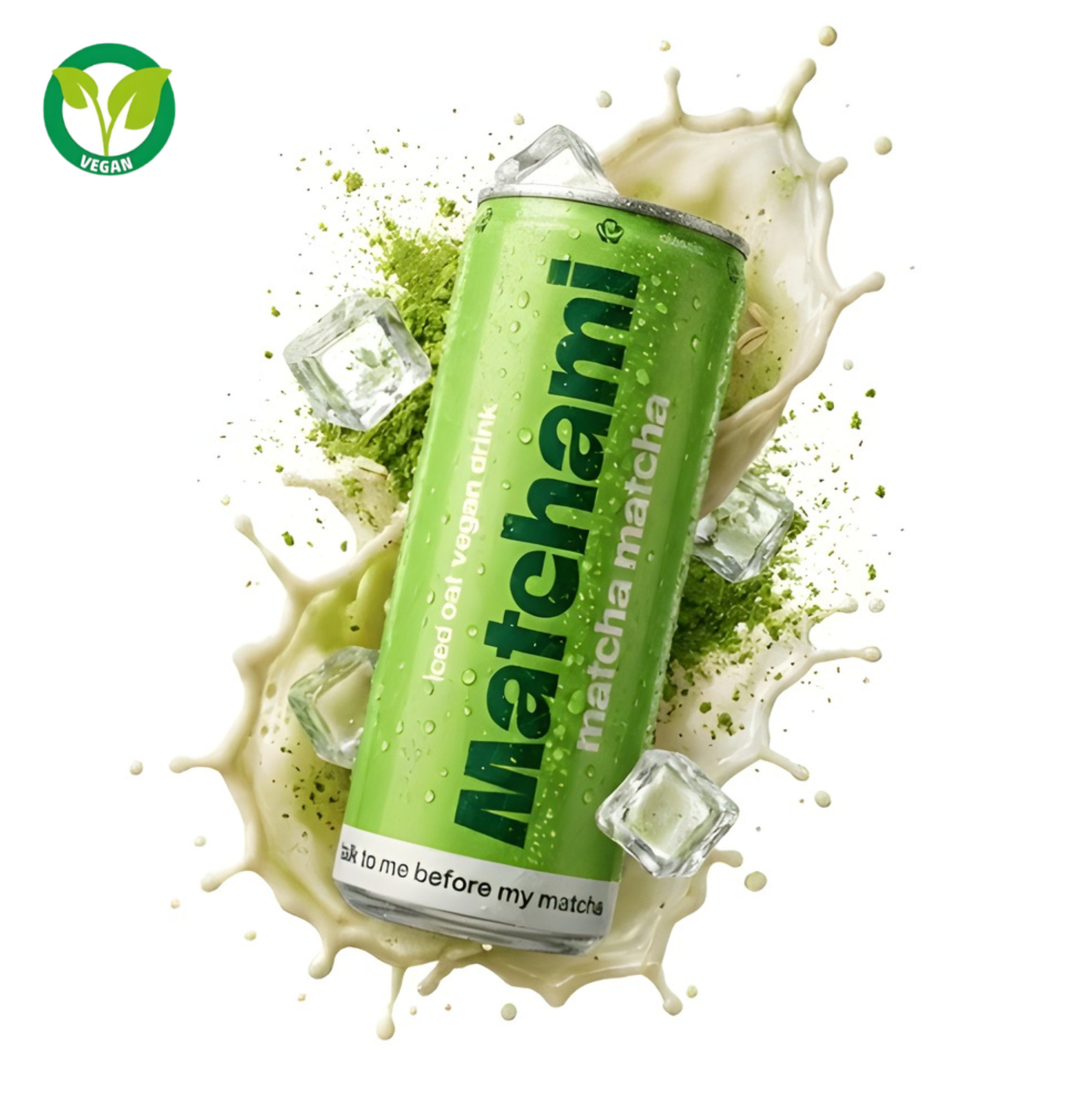 Matchami - matcha matcha VEGAN, Matcha Matcha, 330ml, Matcha Drink ...