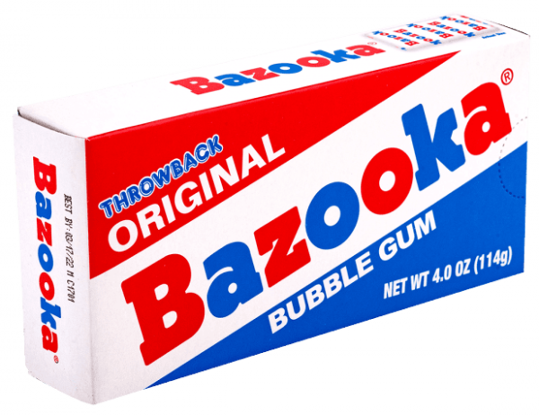 Bazooka - Original Bubble Gum 114g