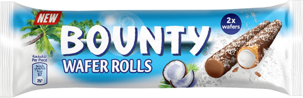 BOUNTY - Wafer Rolls 2er