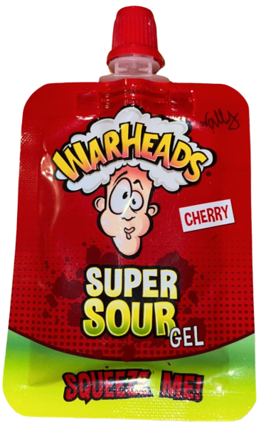 WARHEADS - Super Sour Gel Cherry USA 20g