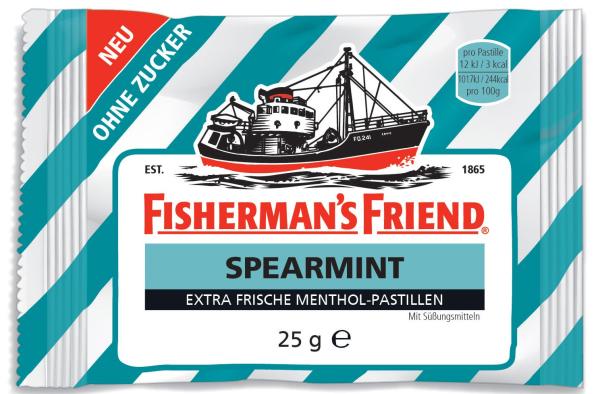 Fisherman's Friend - Spearmint ohne Zucker 25g