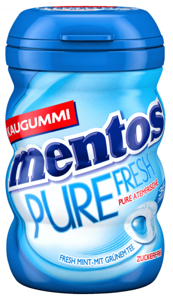 mentos - Pure Fresh Kaugummi Mint zuckerfrei 35er