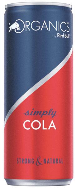 Organics Red Bull - Simply Cola 250ml