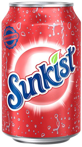 Sunkist - Pomegranate 330ml